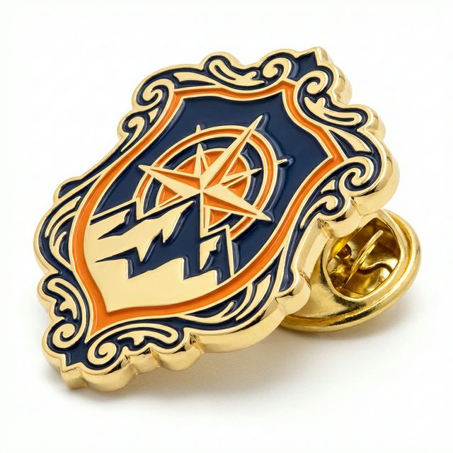 Custom die-cast lapel pin