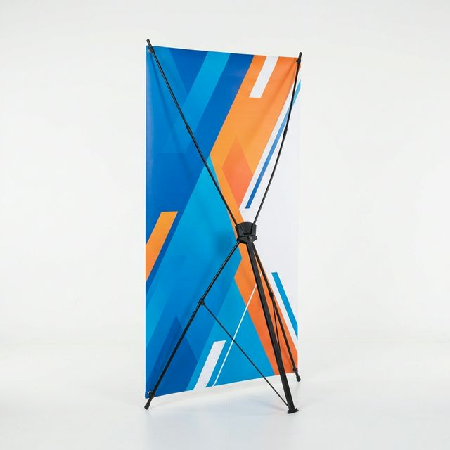 X-frame banner stand